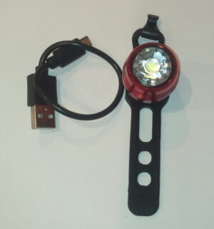 Luz Roja 4 Funciones Recargable USB - Imagen 2