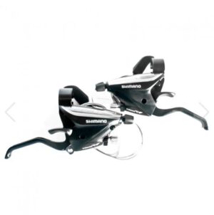 Par Manillas con Freno Shimano Acera St-Ef65(Ll) ) 9v. 2a Negro