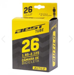 Camara Best Butilo 26 X 1.95/ 2.125 Val/Bici