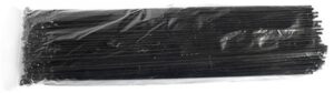 Set 36 Rayos 263mm Negro