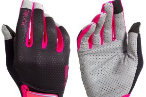 Guante Negro/Fucsia Talla S
