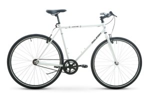 BICICLETA RALEIGH GIAN 700C HOMBRE ACERO V-BRAKE COLOR BLANCO