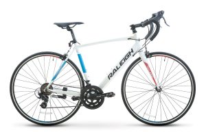 BICICLETA RALEIGH VULTURE 700C HOMBRE ACERO CALIPER COLOR BLANCO / AZUL R2LTWOO