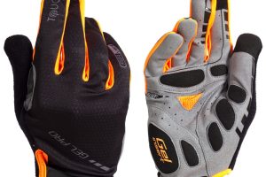 GUANTE LARGO BEST NEGRO/NARANJA TALLA L