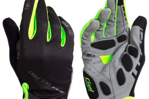 GUANTE LARGO BEST NEGRO/VERDE NEON TALLA L