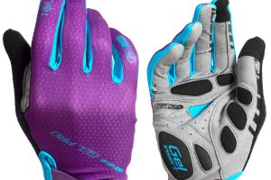 GUANTE LARGO BEST MUJER MORADO/CYAN TALLA S TOUCH