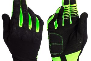 GUANTE LARGO BEST SL NEGRO/VERDE NEON TALLA M