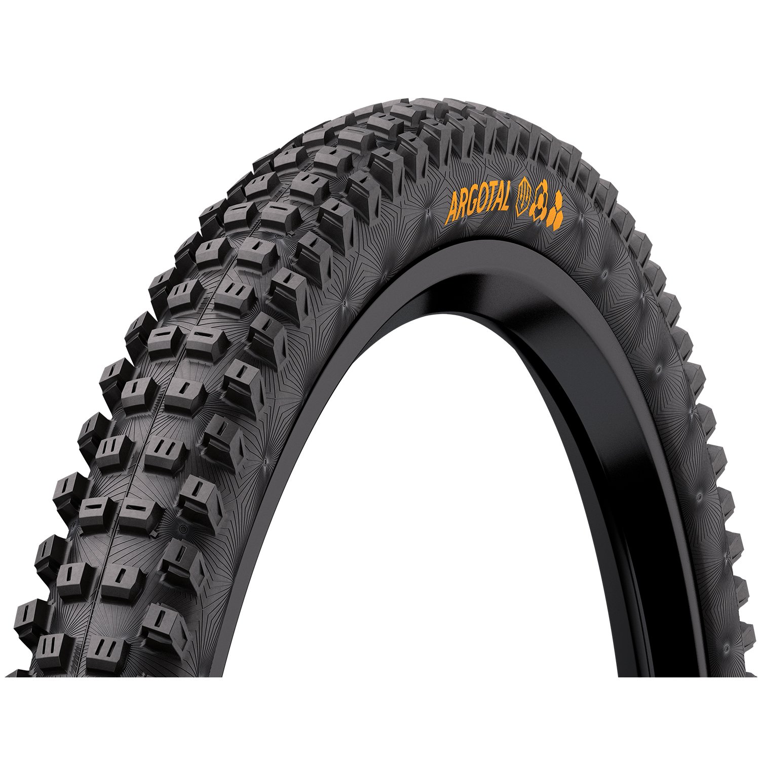 NEUMATICO CONTINENTAL ARGOTAL ENDURO SOFT BLACK/BLACK FOLDABLE SKIN 27.5 x 2.40 1506840000